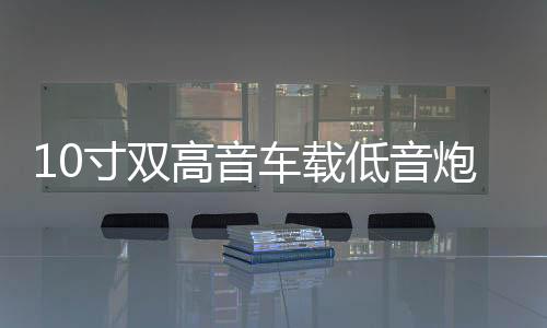 10寸双高音车载低音炮12V货车音响24V汽车音响蓝牙家用音箱220V