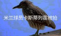 米兰球员卡斯蒂列霍被抢劫  两位少年拿枪对着他的脸