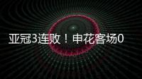 亚冠3连败！申花客场0