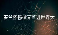 春兰杯杨楷文首进世界大赛决赛 将与朴廷桓争冠