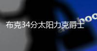 布克34分太阳力克爵士 康宁汉姆三双活塞擒龙
